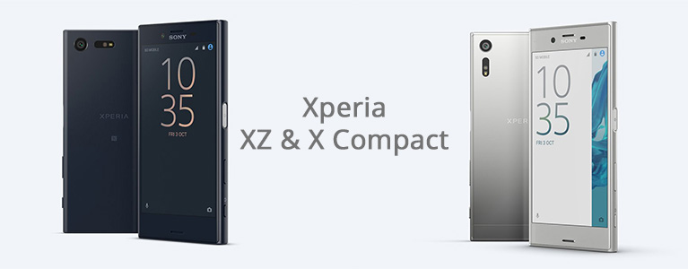 Sony Mobile、Xperia XZ & X Compactを正式発表。X Compactは来週発売