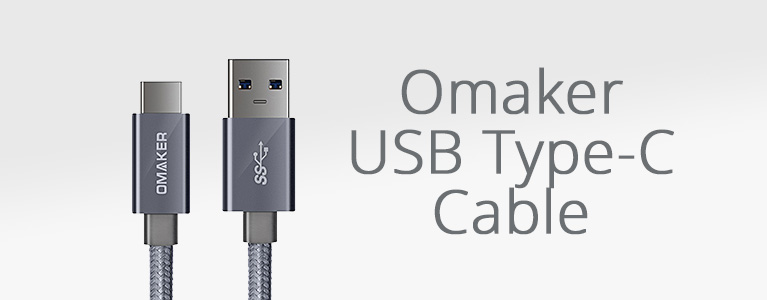 Omaker USB Type-Cケーブル