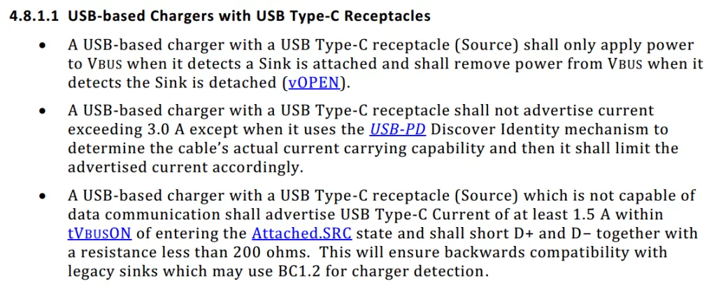 USB Type-C Specification Release 1.3, Section 4.8.1.1