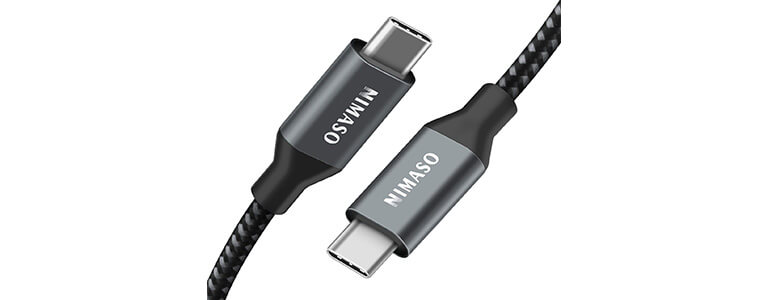 Nimaso USB-C to Cケーブルレビュー。格安なのに100W・5Aに対応したe-Markedケーブル - AndroPlus
