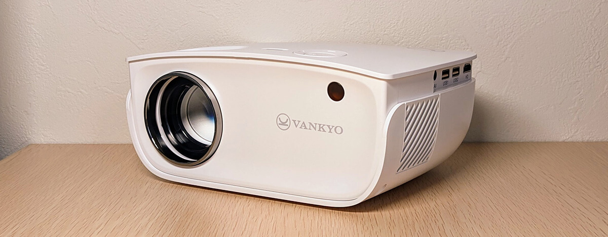 VANKYO 490Wプロジェクター レビュー。720p解像度、ワイヤレス 