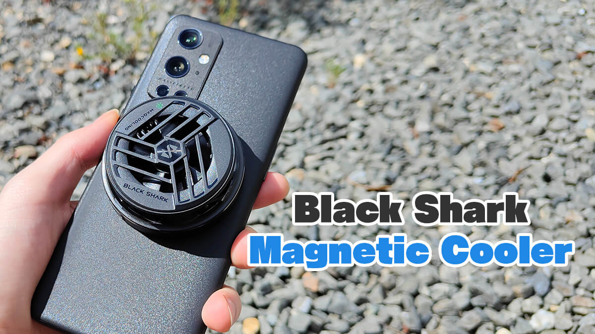 Black Shark Magnetic Coolerレビュー。背面に磁力でくっつく小型クーラー