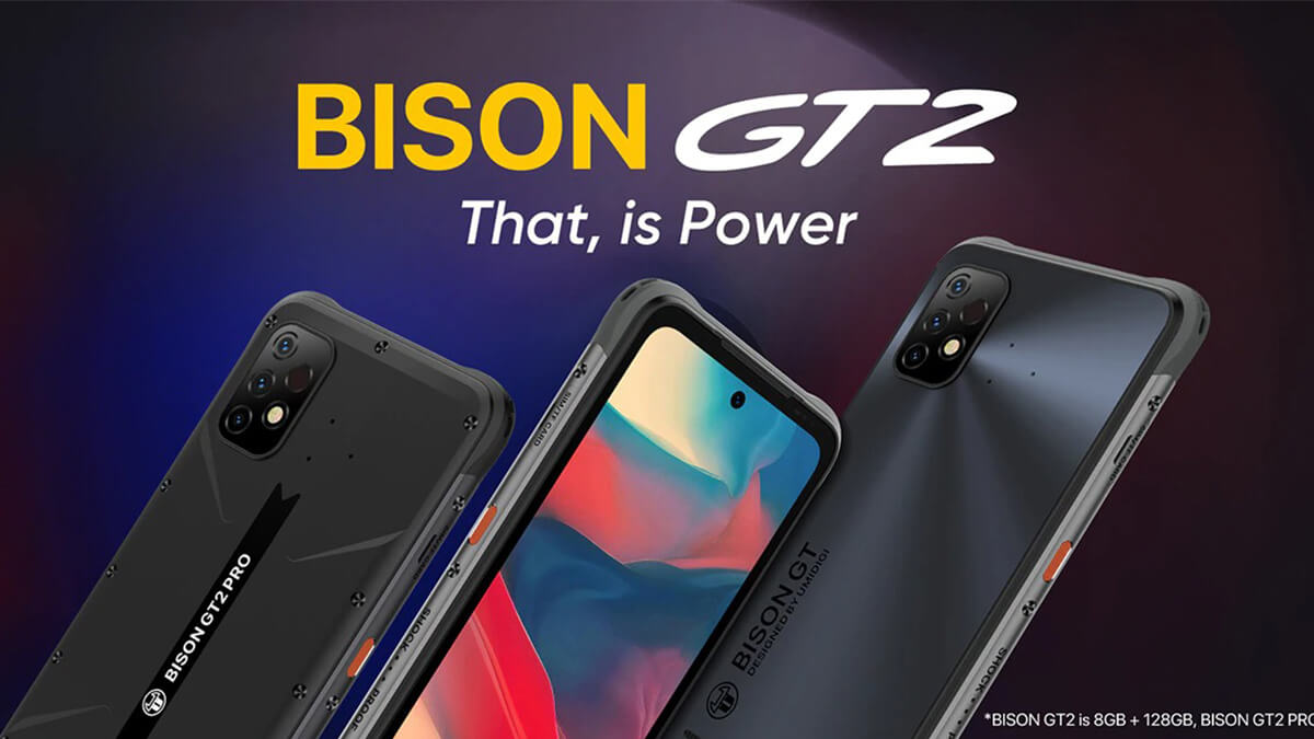 UMIDIGI BISON GT2 / GT2 PROがセール。Helio G95・Android 12搭載タフネススマホ