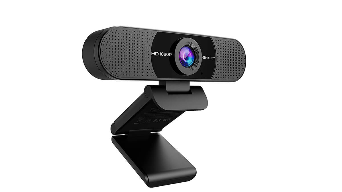 eMeet C960 ウェブカメラが30%オフ、2099円に。200万画素、90°広角で1080p対応