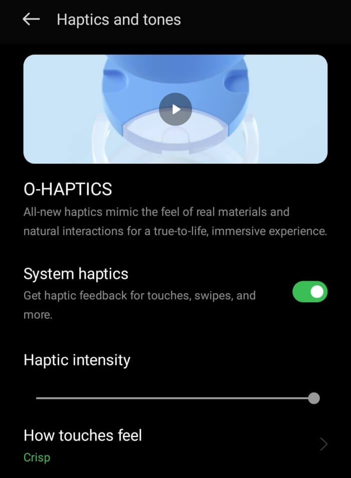 haptics
