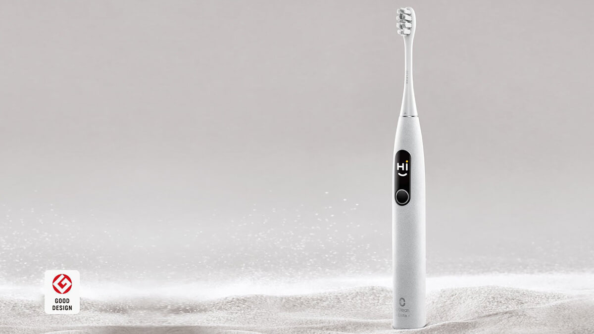 Oclean X Pro Elite電動歯ブラシが$89.99。35日の電池持ち、スマホ連携で歯磨きレポートを見られる